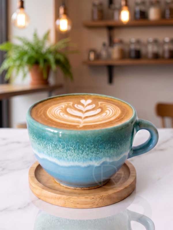 Lunaria-Ceramic-Cappuccino-Cup-240-ml-Turquoise-Waves---Light-Blue-2